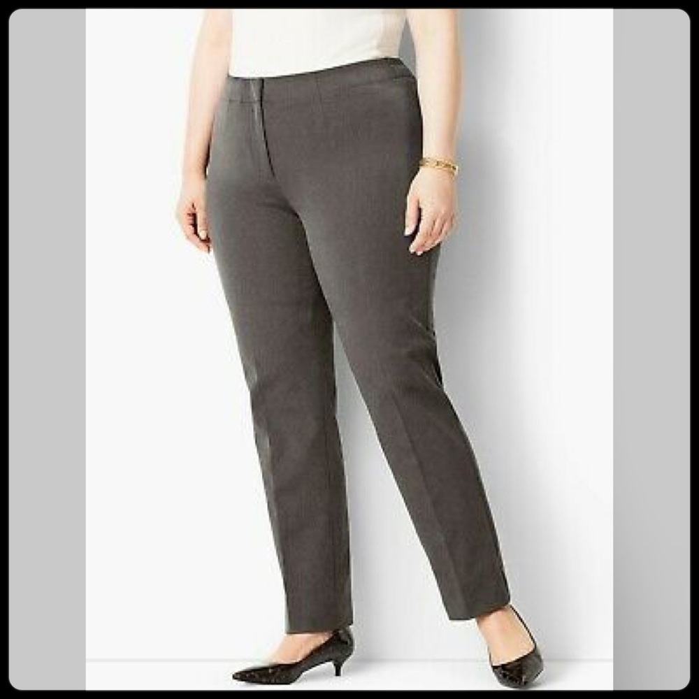 Talbots Curvy Fit straight leg pant